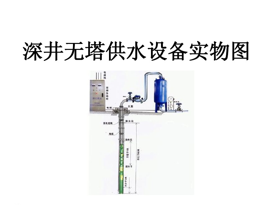 北海海城区井泵无塔式供水设备